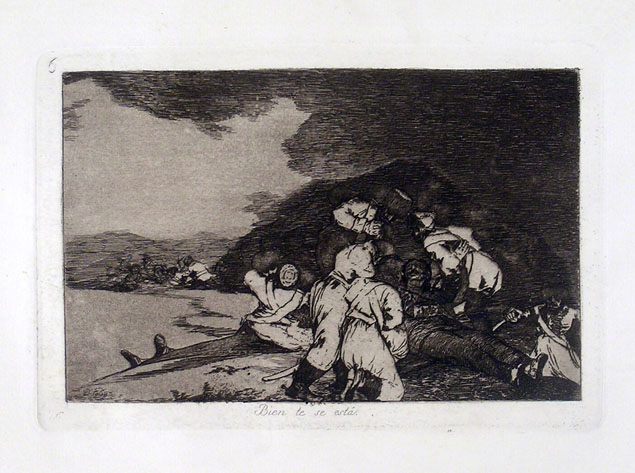 Francisco Goya, bien te se està